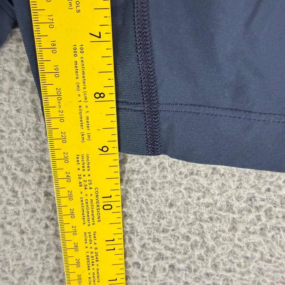 Lululemon T.H.E. Short Mens Large Navy Blue 9 Inch Lined Athletic Run Workout - Picture 6 of 10